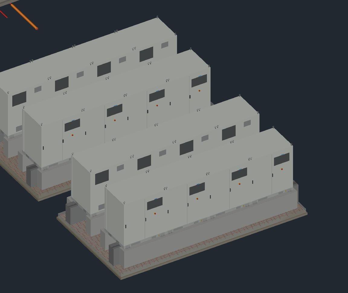 系統用蓄電所の3D設計