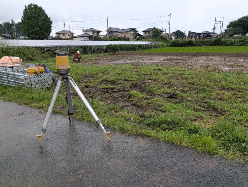 測量・レベル出し