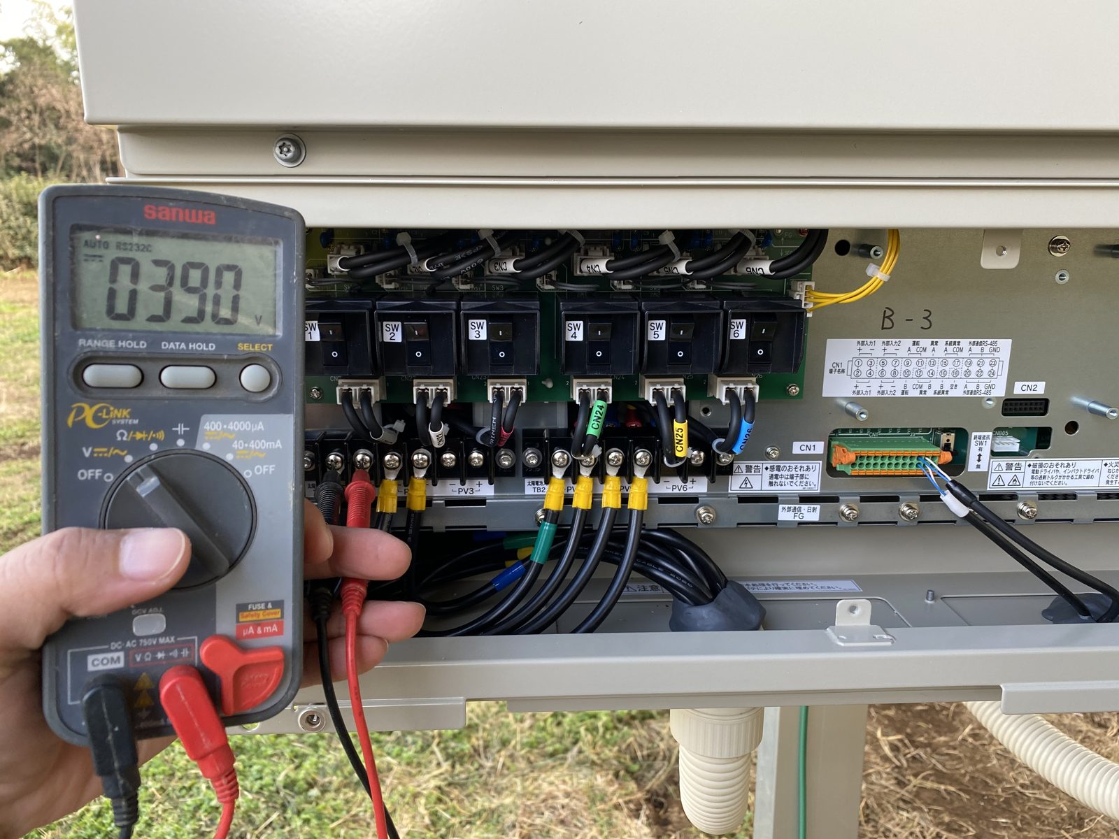 電気測定・竣工検査